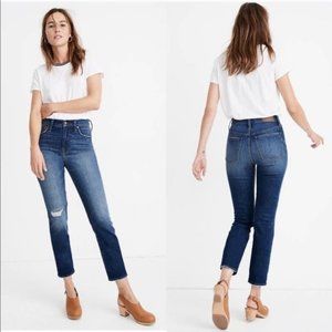 EUC Madewell The Perfect Vintage Crop Jeans
